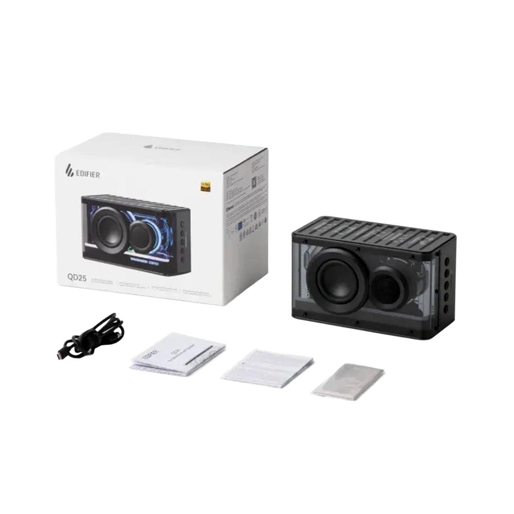 ลำโพงบลูทูธ EDIFIER QD25 สีดำ