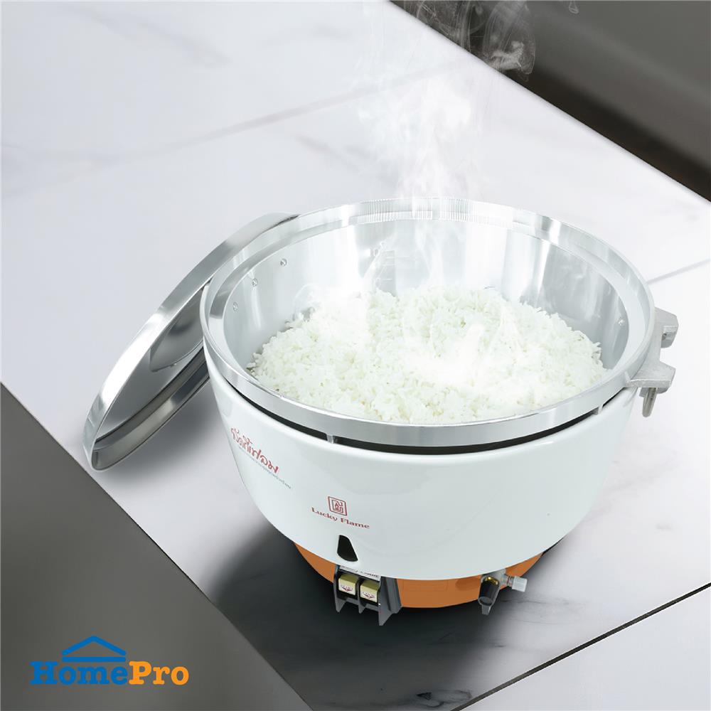 หม้อหุงข้าวแก๊ส LUCKY FLAME RF-55W 10 ลิตร