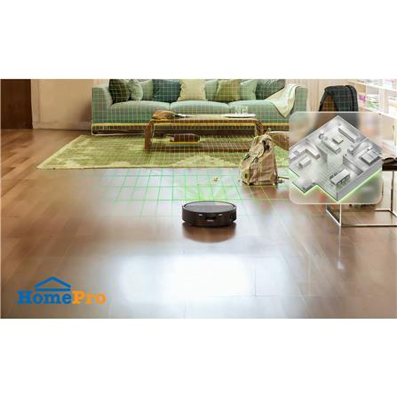 เครื่องดูดฝุ่นหุ่นยนต์ IROBOT R-SKURC705M สีดำ_4