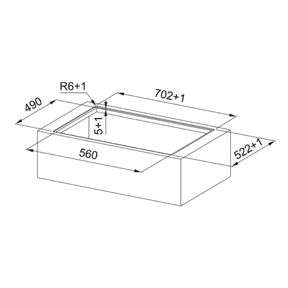 เตาฝังอินดักชั่น FRANKE FSM 709 HI2GETHER 70 ซม.