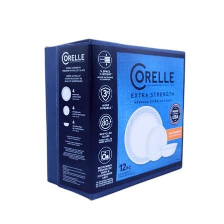 ชุดจานชาม CORELLE AMELIA (ชุด 12 ชิ้น)_1