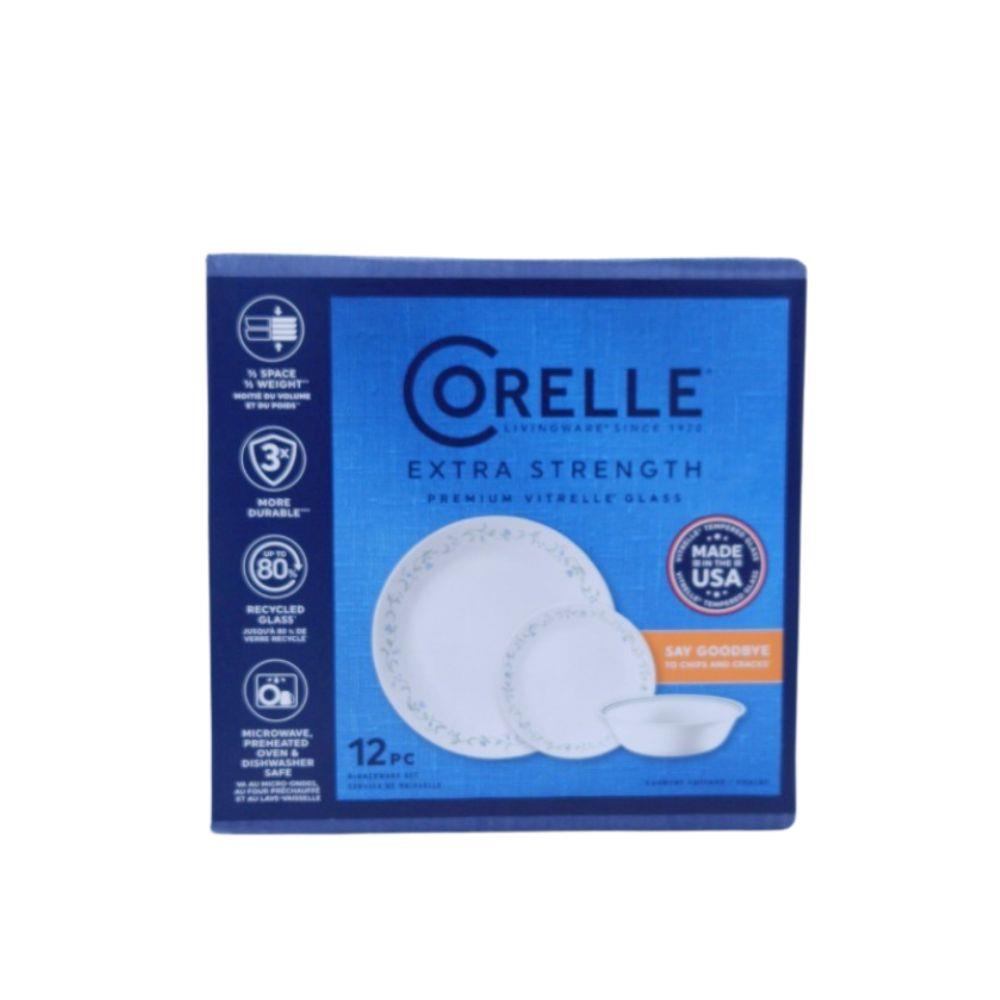 ชุดจานชาม CORELLE COUNTRY COTTAGE (ชุด 12 ชิ้น)