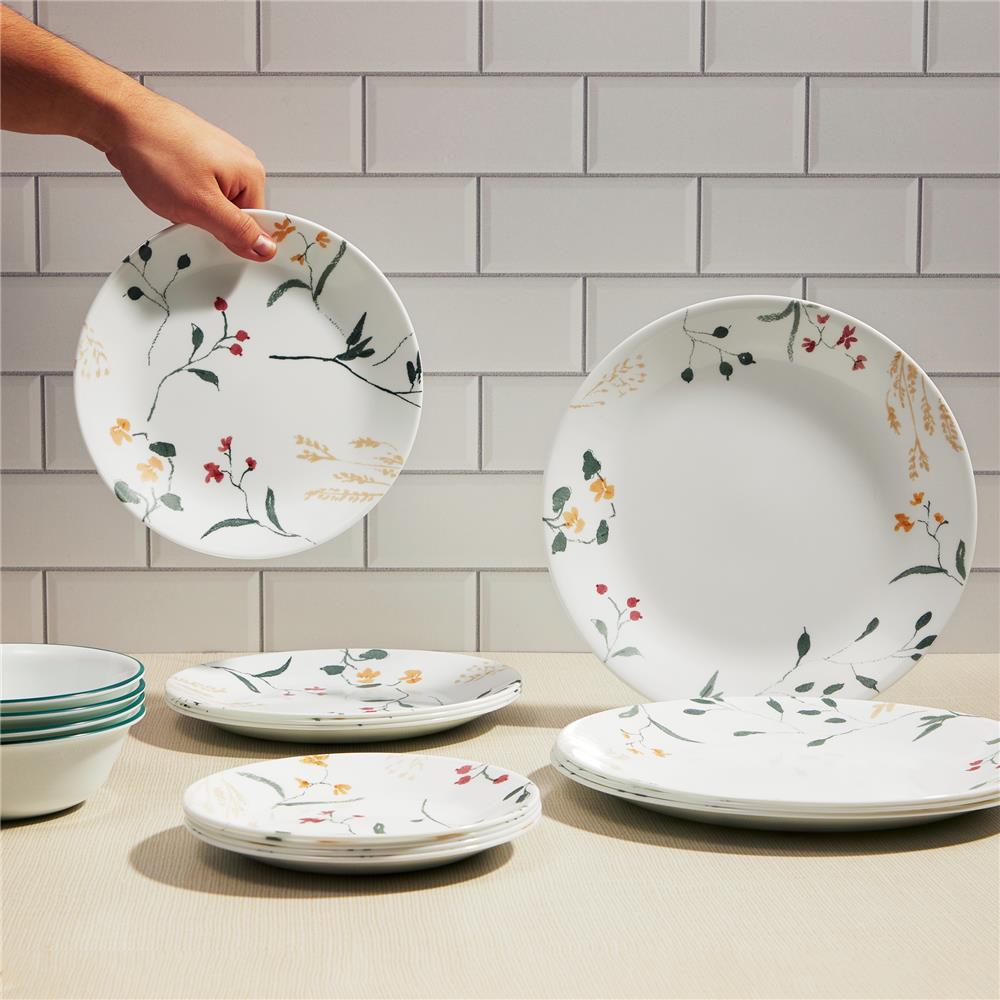 ชุดจานชาม CORELLE WILDFLOWER SCATTER (ชุด 12 ชิ้น)
