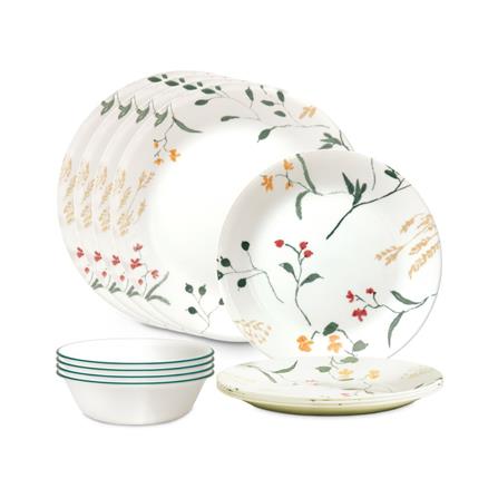 ชุดจานชาม CORELLE WILDFLOWER SCATTER (ชุด 12 ชิ้น)_0