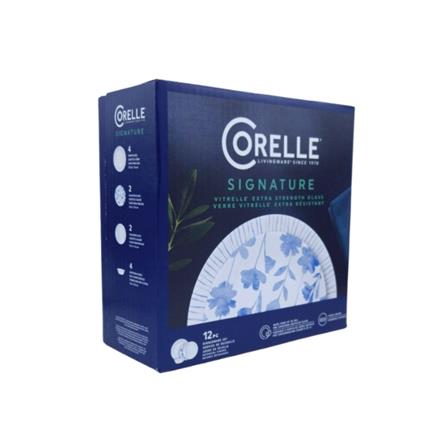 ชุดจานชาม CORELLE BOTANICAL STRIPES (ชุด 12 ชิ้น)_1