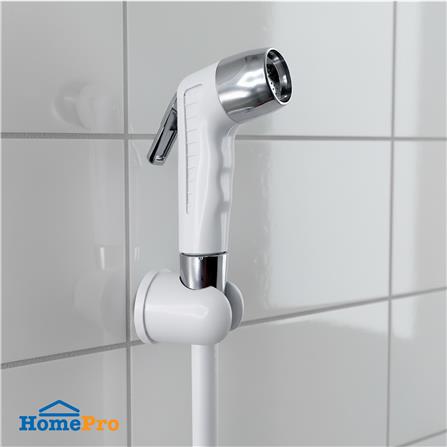 สายฉีดชำระครบชุด DONMARK GL-4711 สีขาว-โครม_3