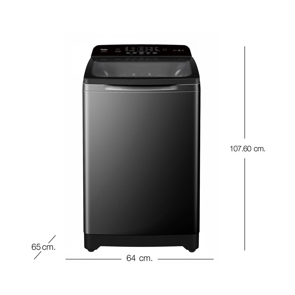 เครื่องซักผ้าฝาบน HAIER HWM200-B1678ES8 20 กก. อินเวอร์เตอร์ สีเทาเข้ม
