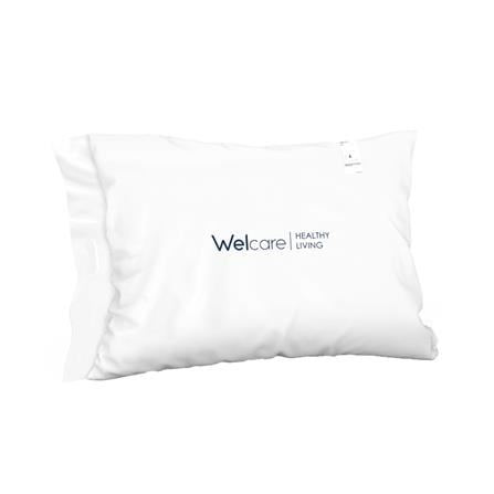 หมอนหนุน ขนห่านเทียม WELCARE COOL TOUCH 49x74x19 ซม. สีขาว_3