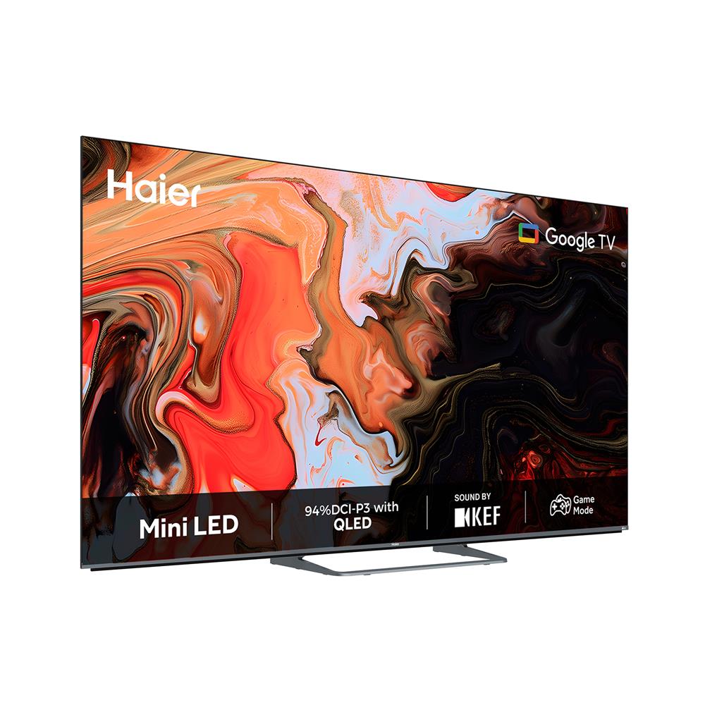 ทีวี มินิคิวแอลอีดี 75 นิ้ว HAIER (4K, MINI QLED, GOOGLE TV) H75M80FUX