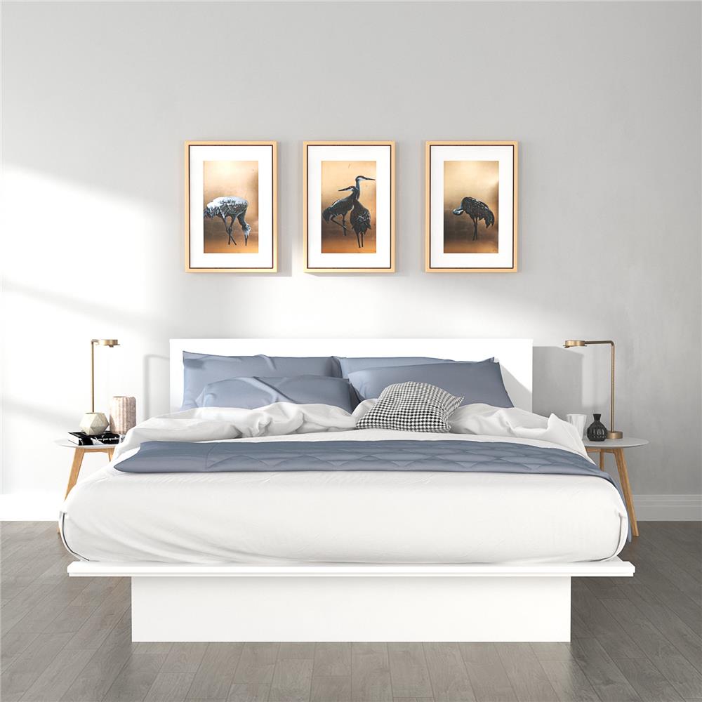 เตียง 6 ฟุต TOMATO HOME B-DK-01 สีขาว