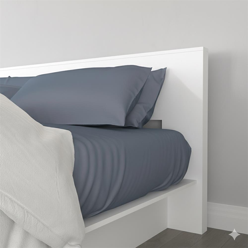 เตียง 5 ฟุต TOMATO HOME B-DQB-02 สีขาว