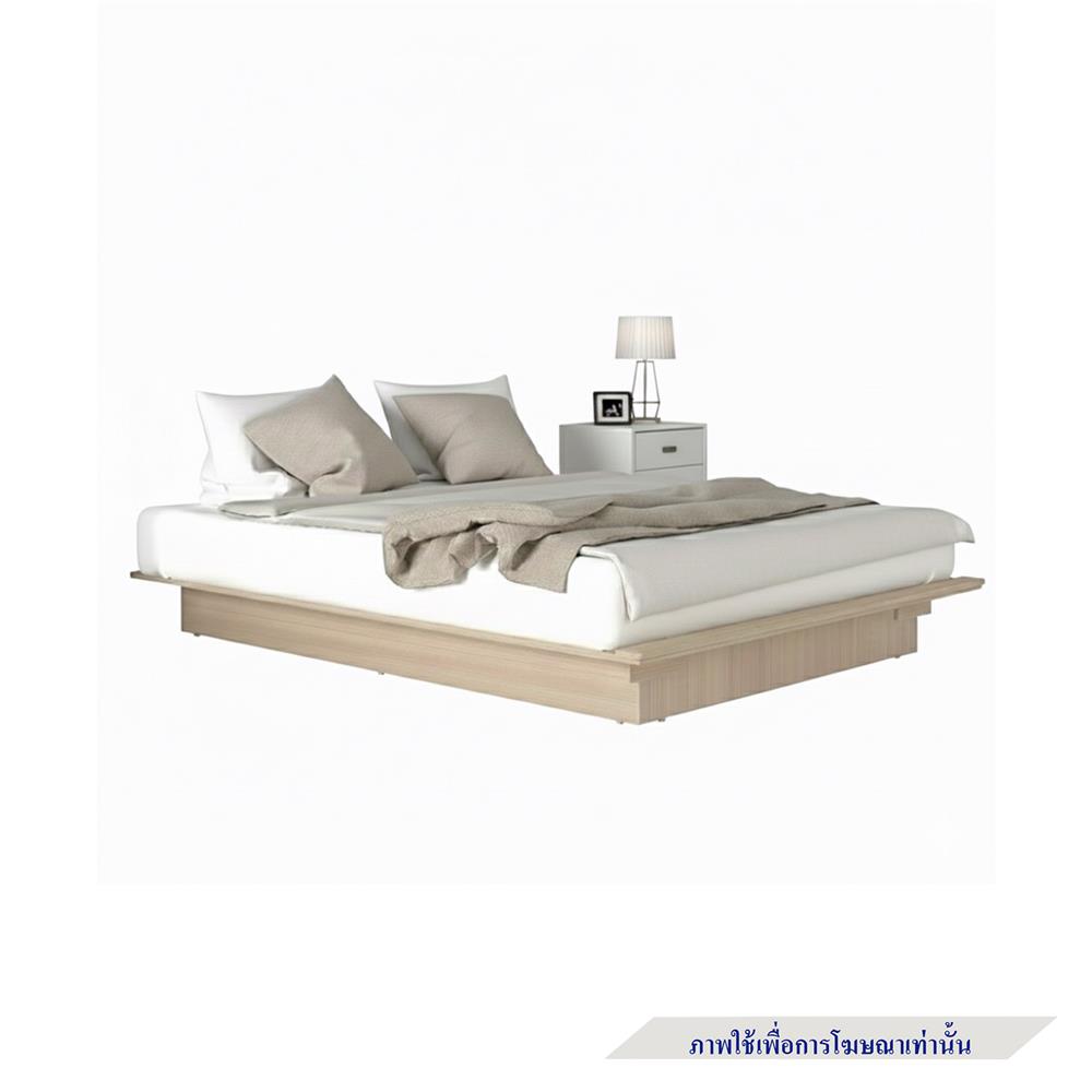 เตียง 6 ฟุต TOMATO HOME B-SK-04 สีแพลงโอ๊ค