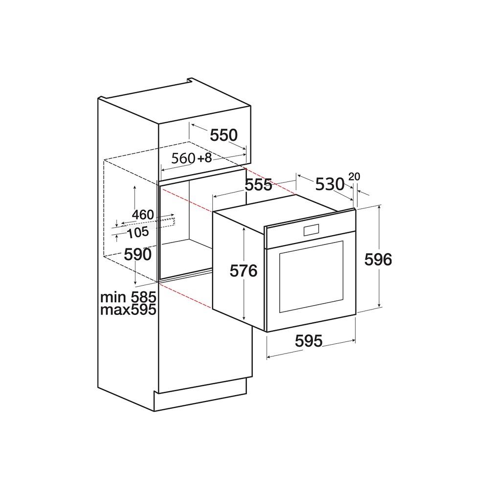 ไมโครเวฟ+เตาอบ AXIA INT 25 MWG 500+INT 72 TC