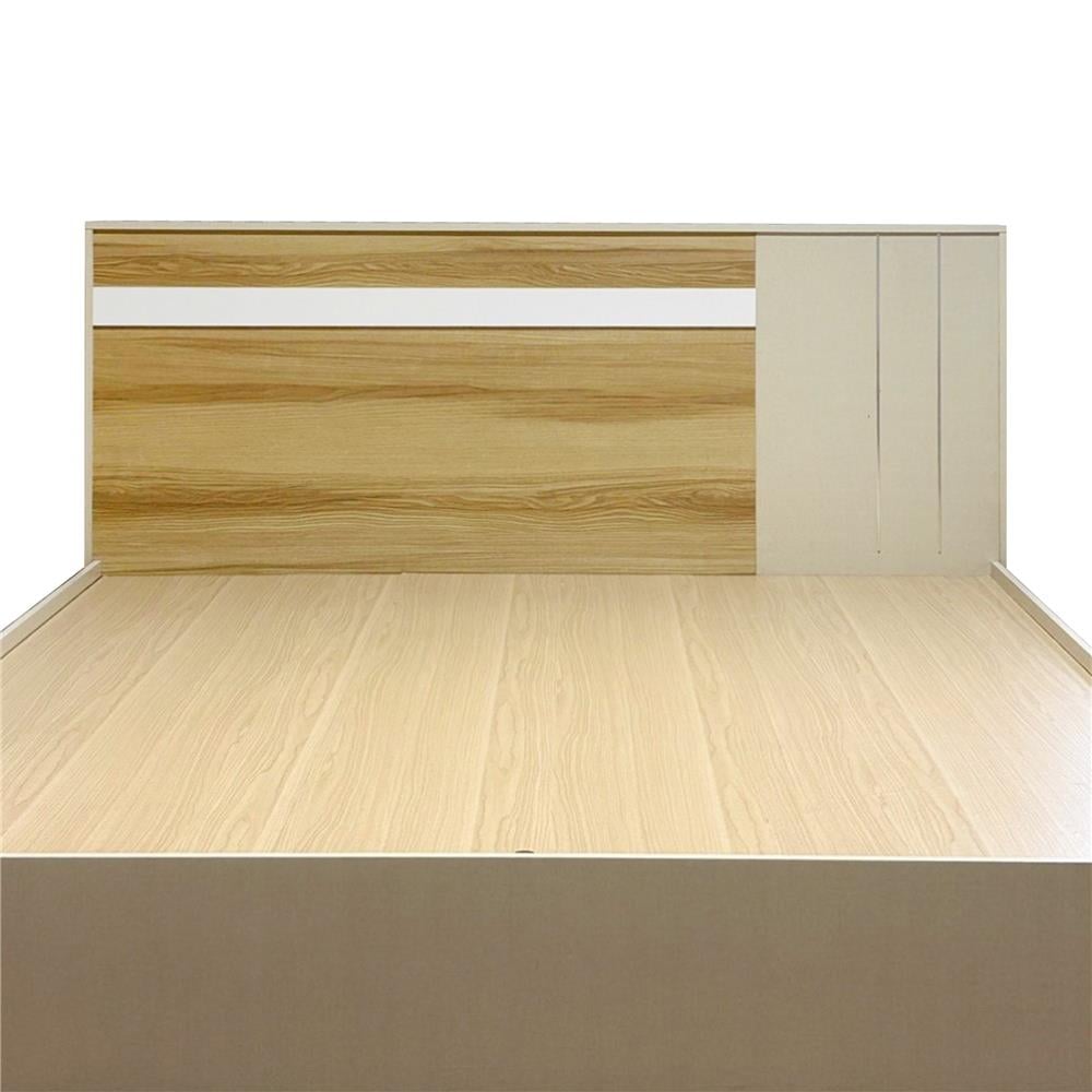 ชุดห้องนอน 5 ฟุต + ชั้นวางของอเนกประสงค์ KONCEPT MAZE 19250615 สีไอโวรี่/ลินด์เบิร์ก