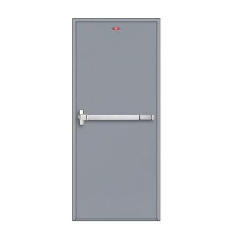 ชุดประตูเหล็กทนไฟ PROFESSIONAL DOOR FFD100G 106.4x204.8 ซม. สีเทา (เปิดด้านซ้าย ออกด้านนอก)