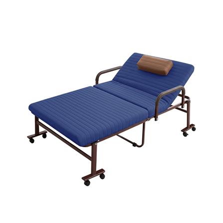 เตียงพับพร้อม TOPPER THAIBULL OLT250-90B 90x190x50 ซม. สีน้ำเงิน_0