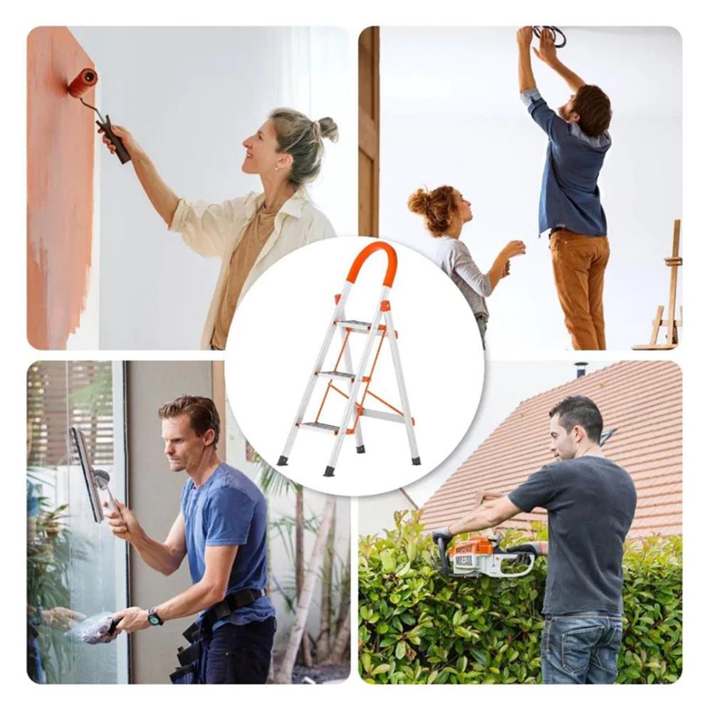 บันได STEP 5 ขั้น BARCO SSHL-005-ORG สีเงิน