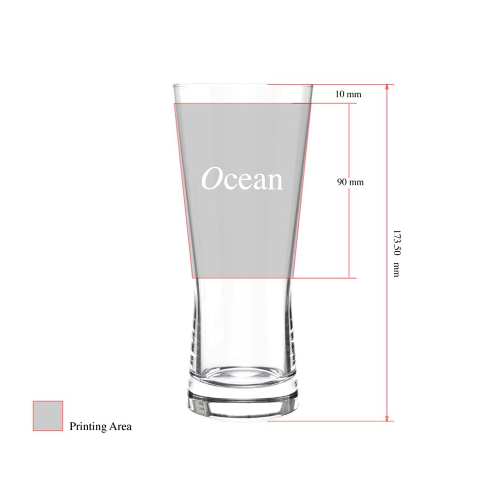 แก้วเบียร์ 400 มล. OCEAN GLASS METROPOLITAN