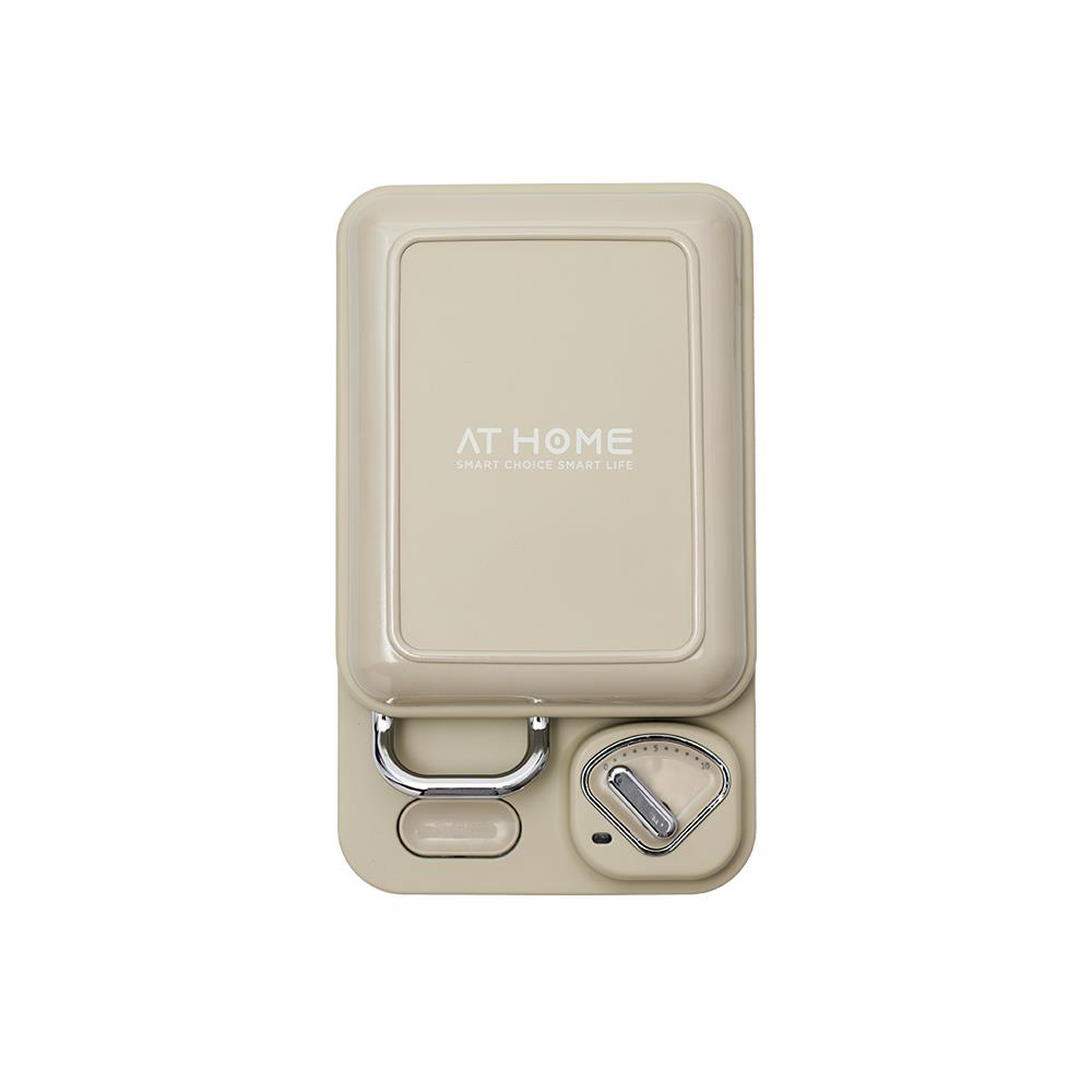 เครื่องทำแซนด์วิช AT HOME 10HO00084 สีครีม