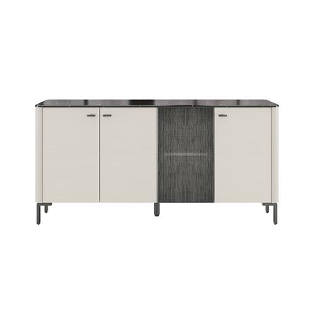 ตู้เตี้ยบานเปิด SB FURNITURE BLESS 19248748 160 ซม. สีอัลมอนด์เบจ_1