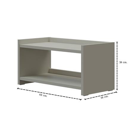 ชั้นวางของโล่ง SB FURNITURE US 19236543 60 ซม. สีเทา_2