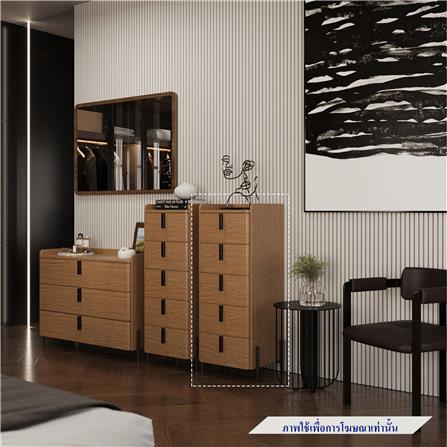 ตู้สูง SB FURNITURE WANATA 19239515 54 ซม. สีโอ๊ค_2