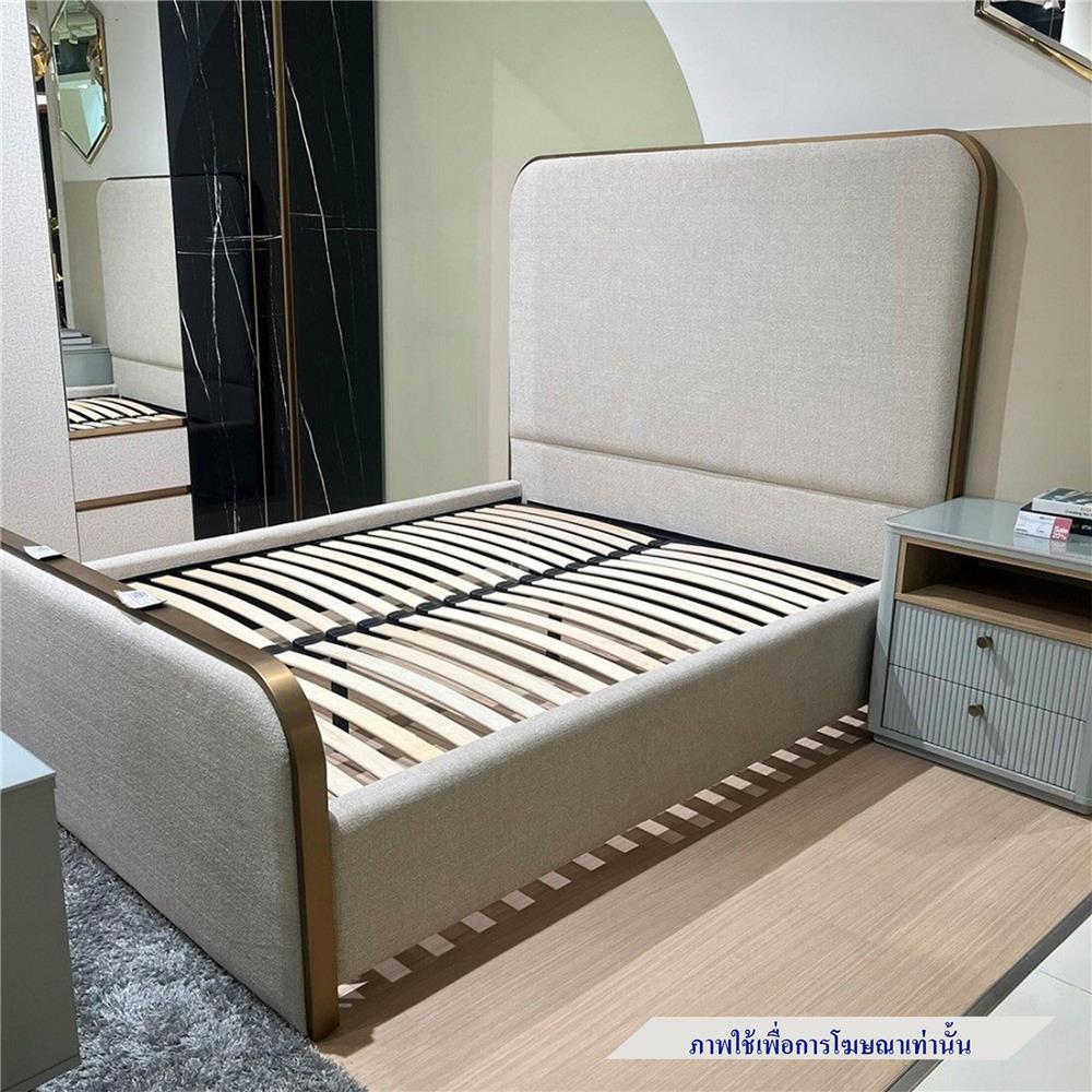 เตียง 5 ฟุต SB FURNITURE GRECIA 19236489 สีครีม