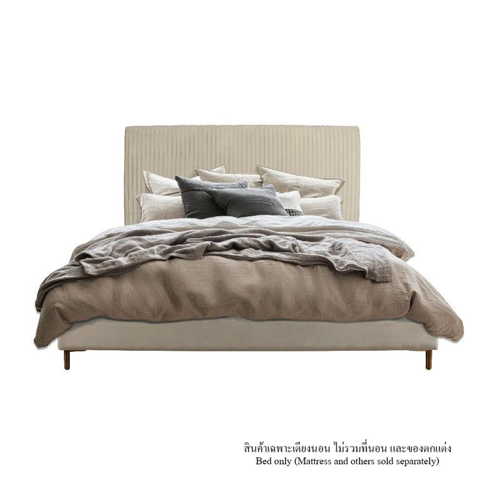 เตียง 6 ฟุต SB FURNITURE GRACELYN 19236490 สีครีม