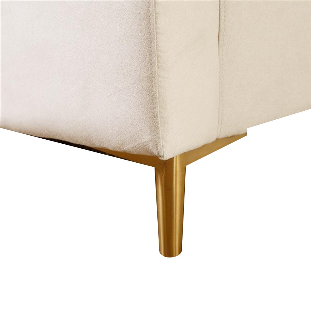 เตียง 6 ฟุต SB FURNITURE GRACELYN 19236490 สีครีม