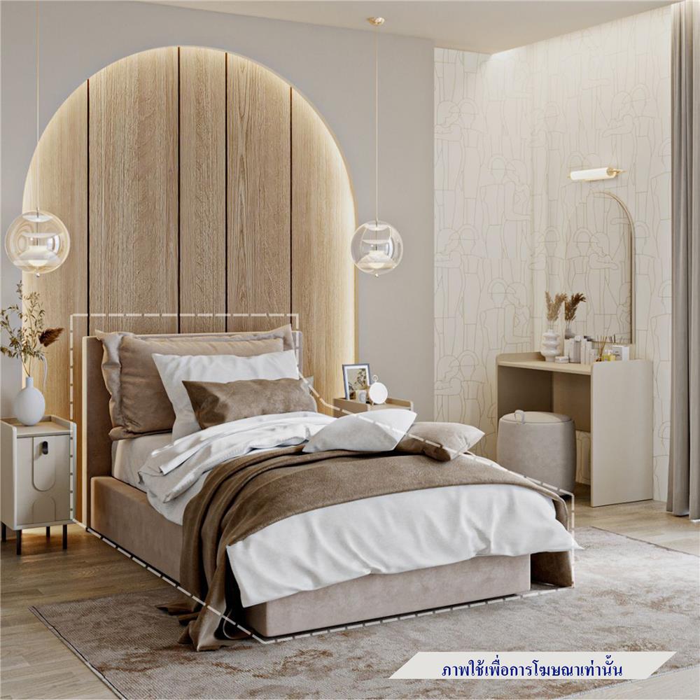 เตียง 3.5 ฟุต SB FURNITURE SNOOZE 19243104 สีครีม