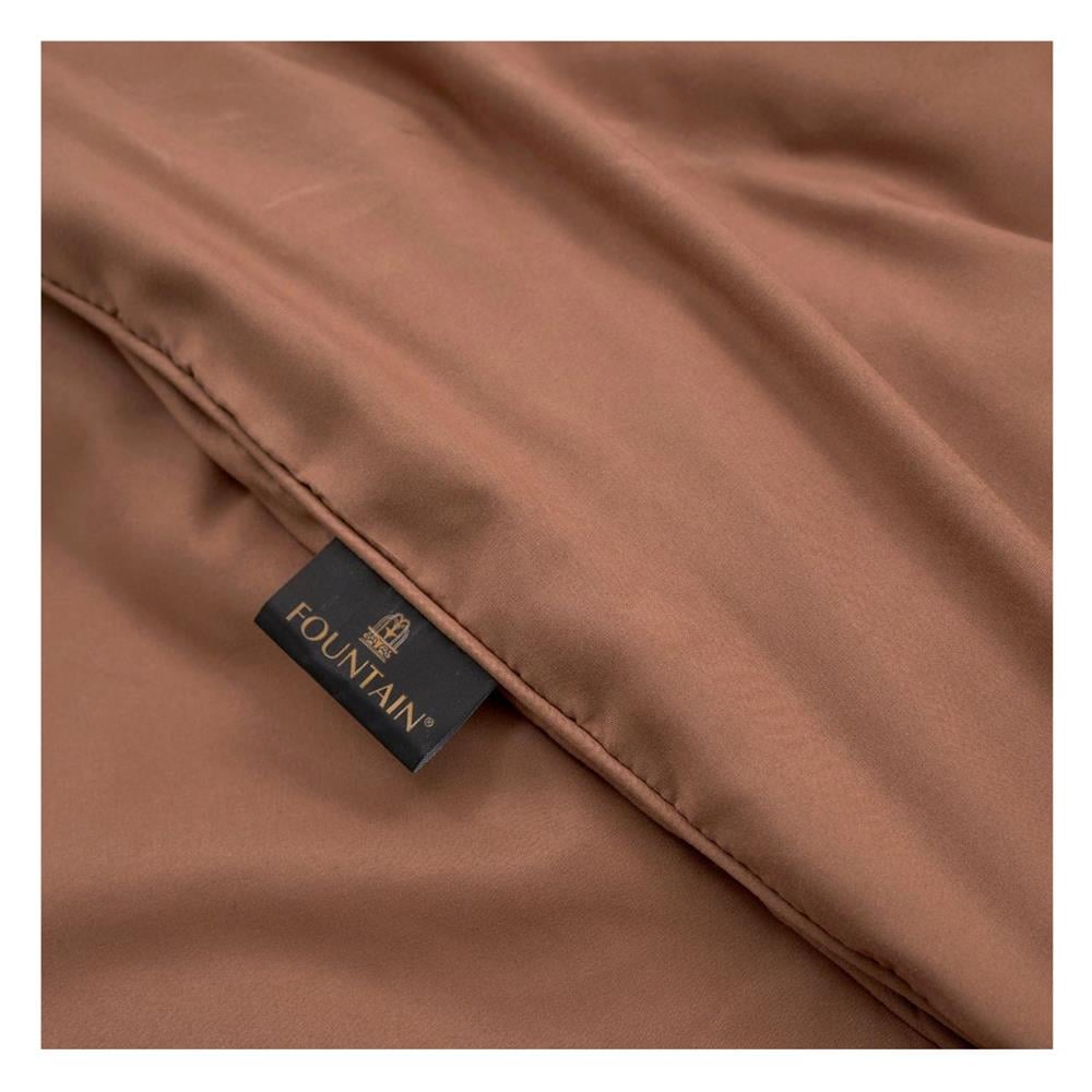 ชุดผ้าปูที่นอน 6 ฟุต (ชุด 5 ชิ้น) FOUNTAIN COLOR 70101-FT MOCHA