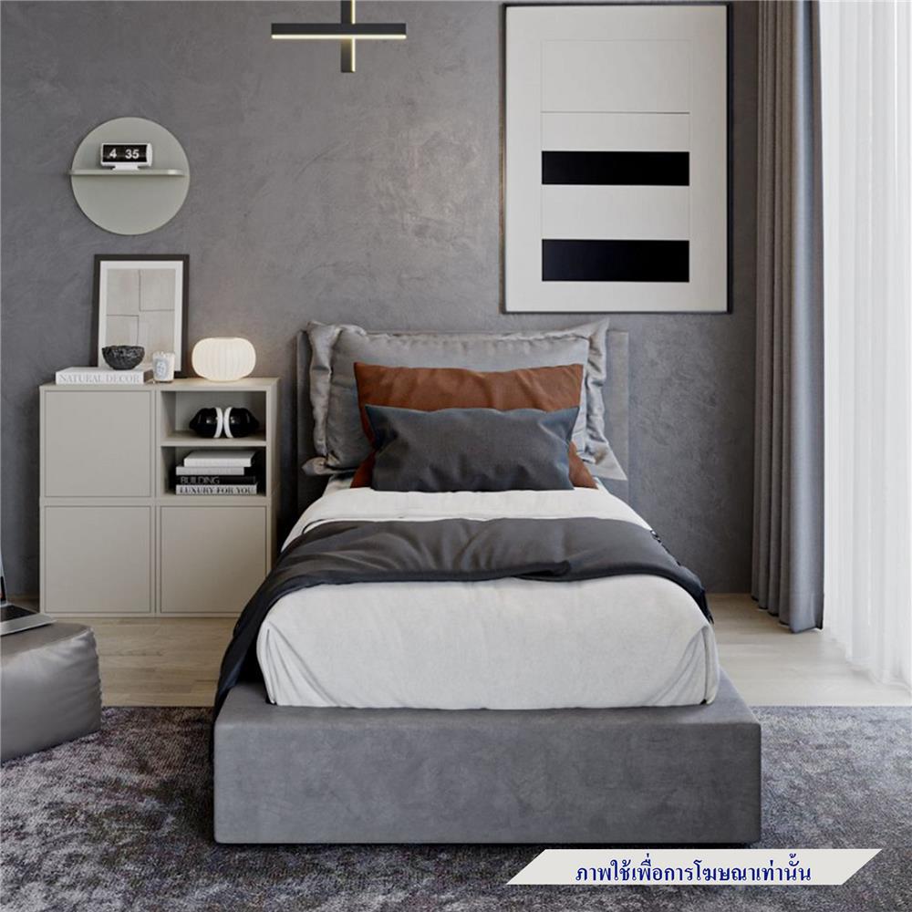 เตียง 3.5 ฟุต SB FURNITURE SNOOZE 19243103 สีเทา