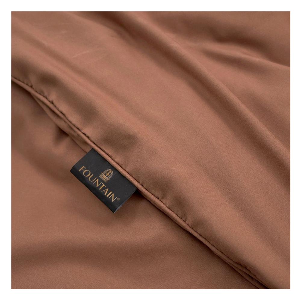 ชุดผ้าปูที่นอน 5 ฟุต (ชุด 5 ชิ้น) FOUNTAIN COLOR 70102-FT MOCHA