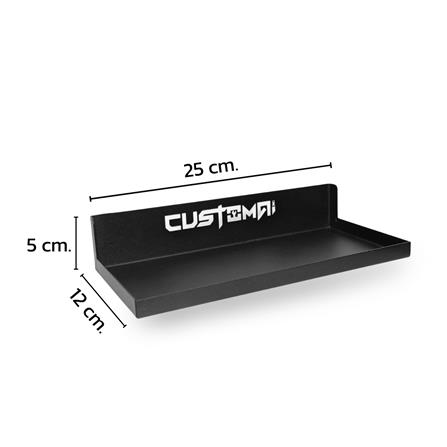 แท่นแขวนเหล็กเสียบเครื่องมือ CUSTOMAI SIZE M สีดำ_7