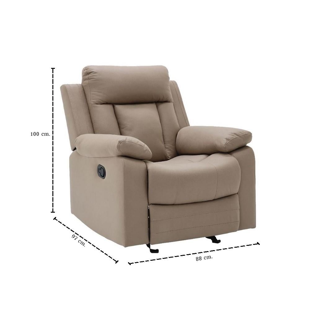 RECLINER SB FURNITURE LEYLA 19244786 สีน้ำตาล