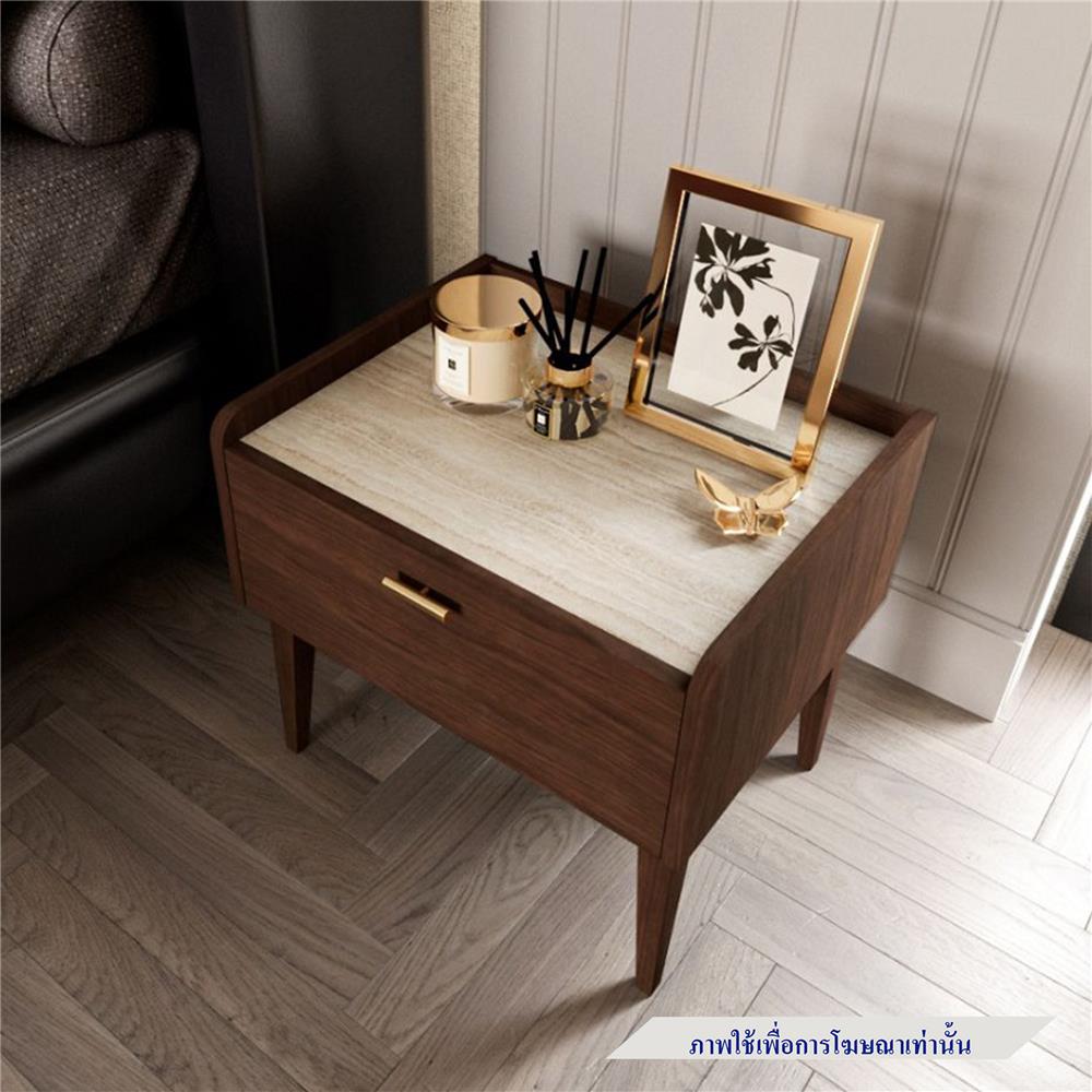 ตู้ข้างเตียง SB FURNITURE WESTINA 19243384 50 ซม. สีวอลนัท