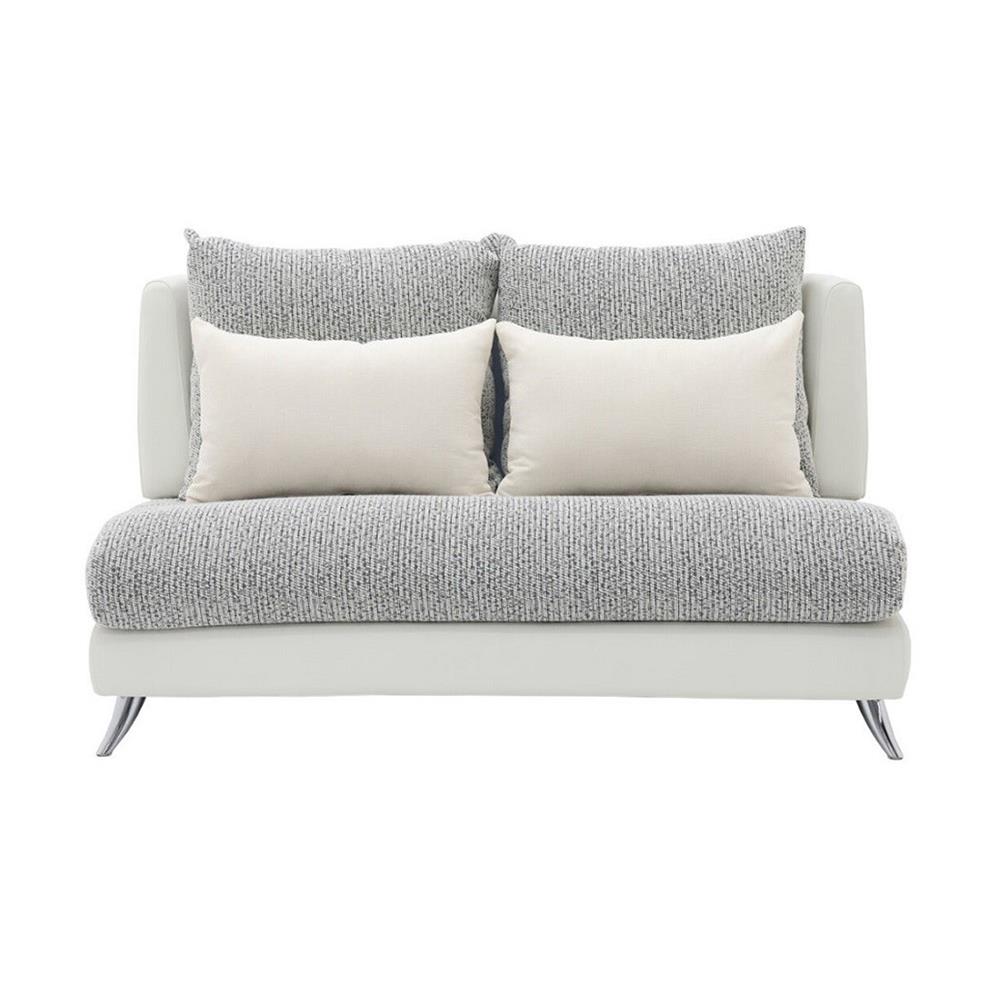 โซฟา 2 ที่นั่ง SB FURNITURE JELLY 19248273 สีขาว/ดำ