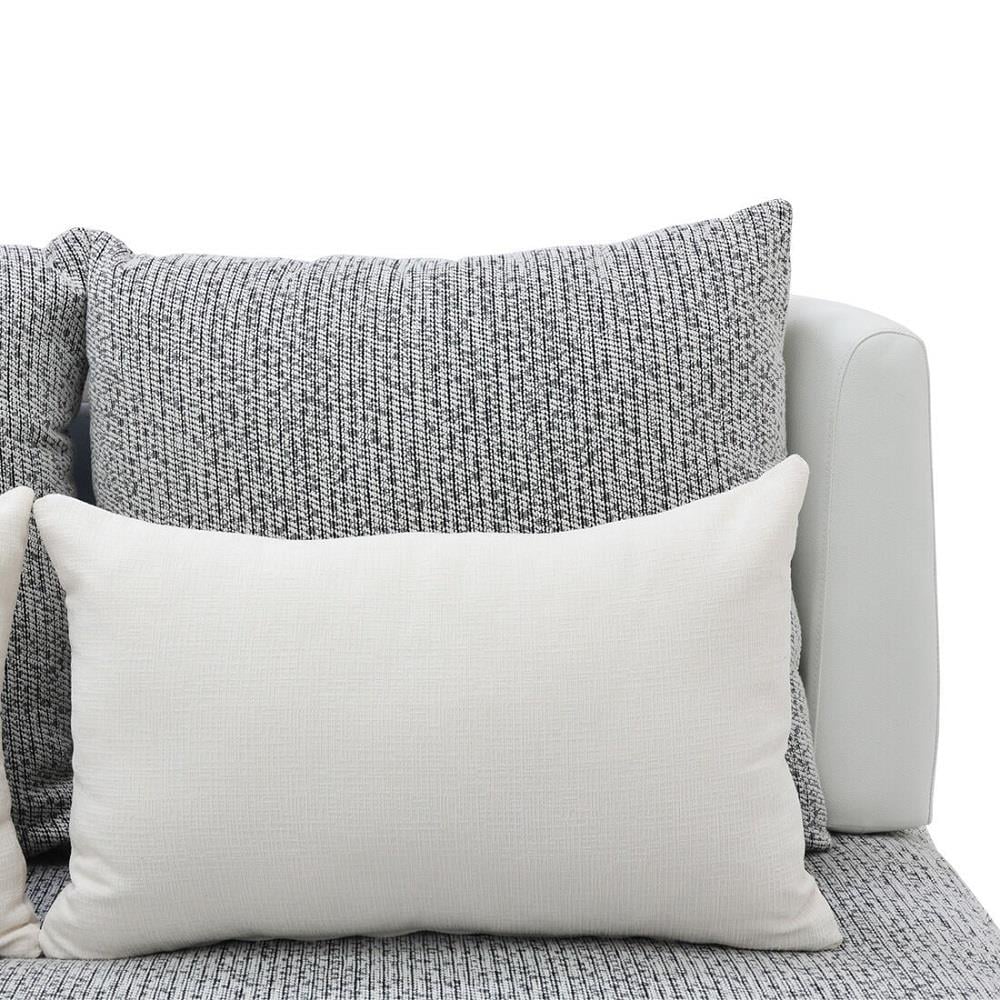 โซฟา 2 ที่นั่ง SB FURNITURE JELLY 19248273 สีขาว/ดำ