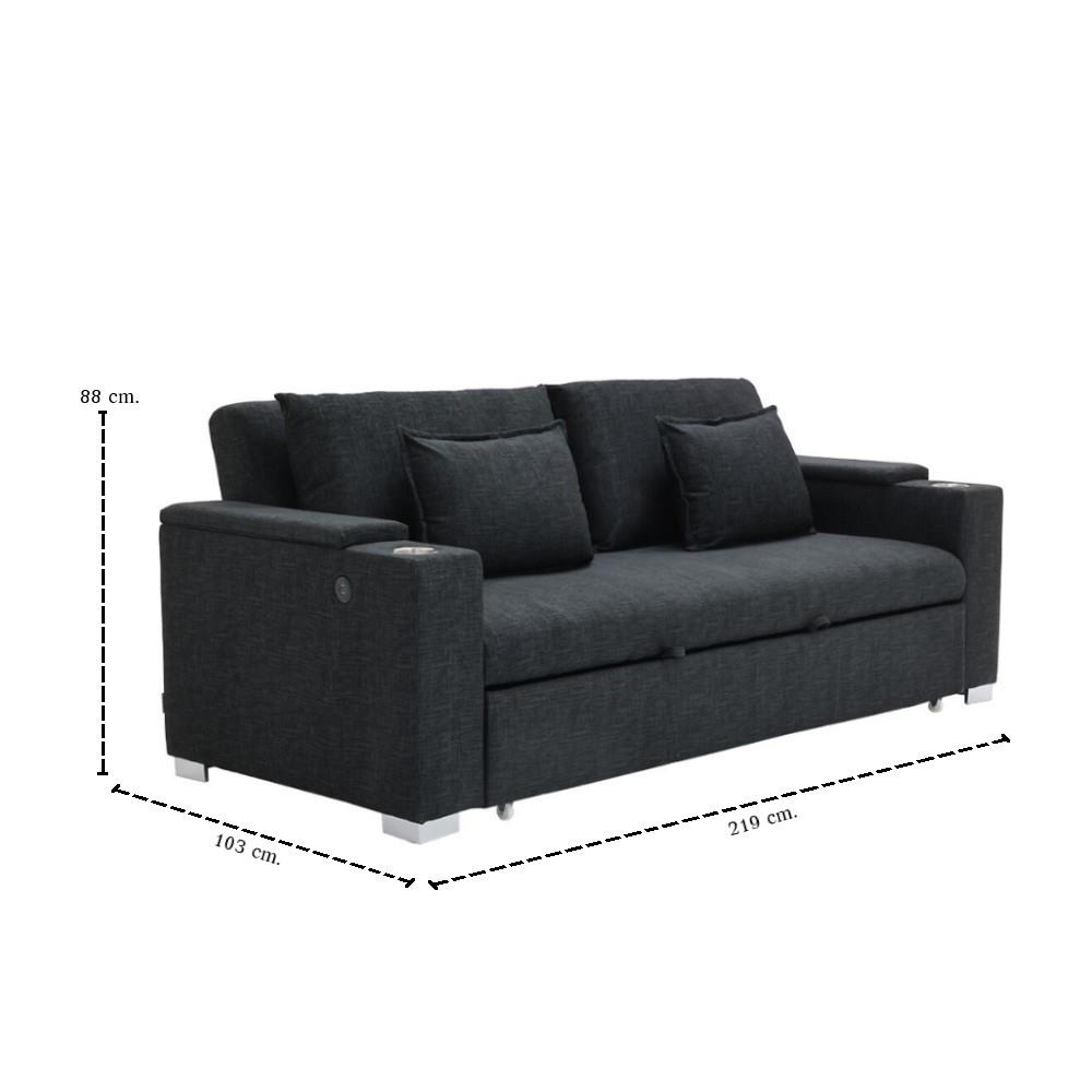 โซฟาเบด SB FURNITURE RASIA 19244795 สีน้ำเงิน