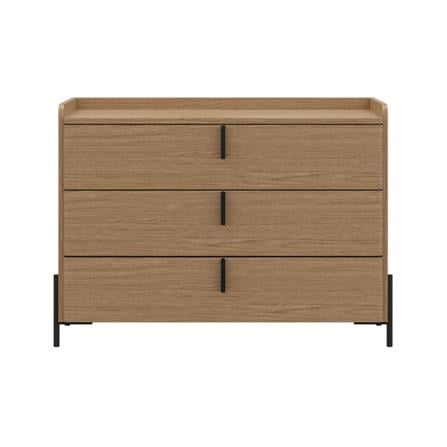 ตู้ลิ้นชัก 3 ชั้น SB FURNITURE WANATA 19239514 104x75 ซม. สีโอ๊ค_1