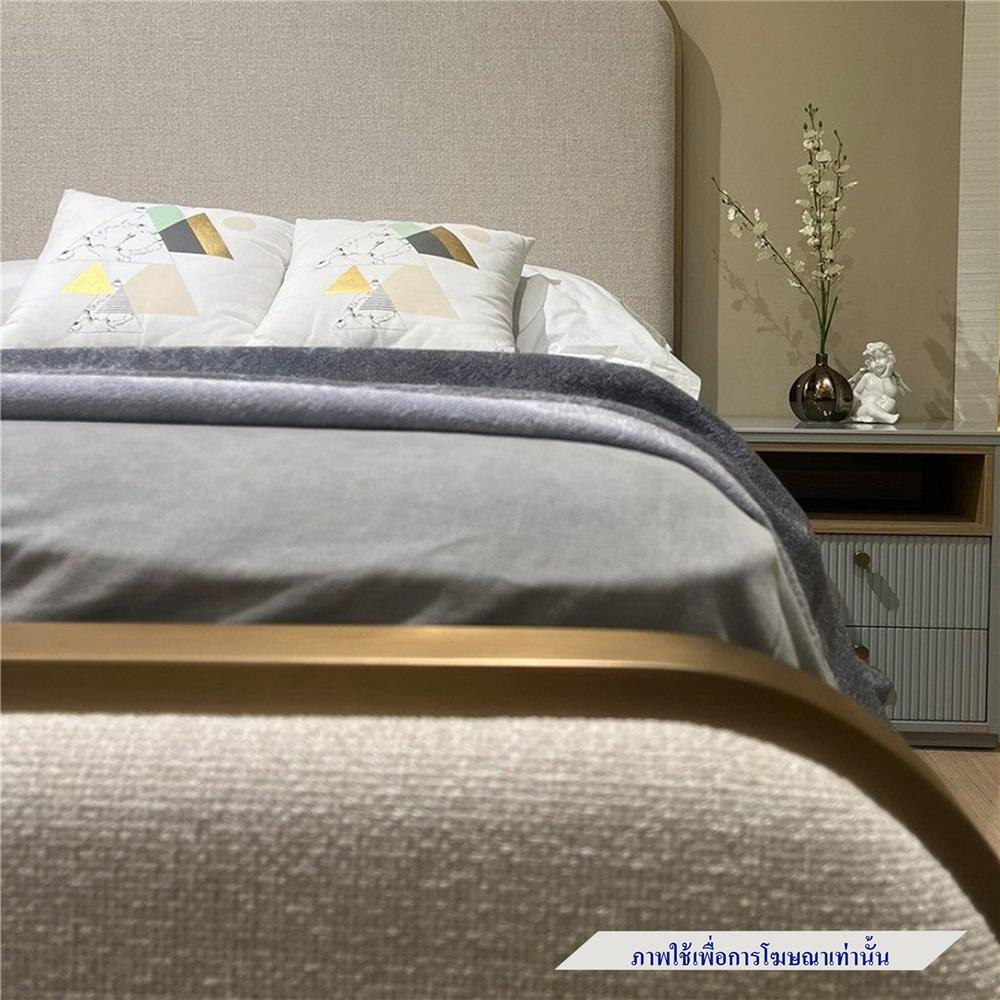 เตียง 6 ฟุต SB FURNITURE GRECIA 19236488 สีครีม