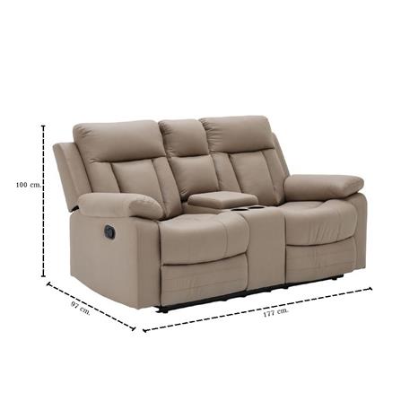 RECLINER SB FURNITURE LEYLA 19244787 สีน้ำตาล_6
