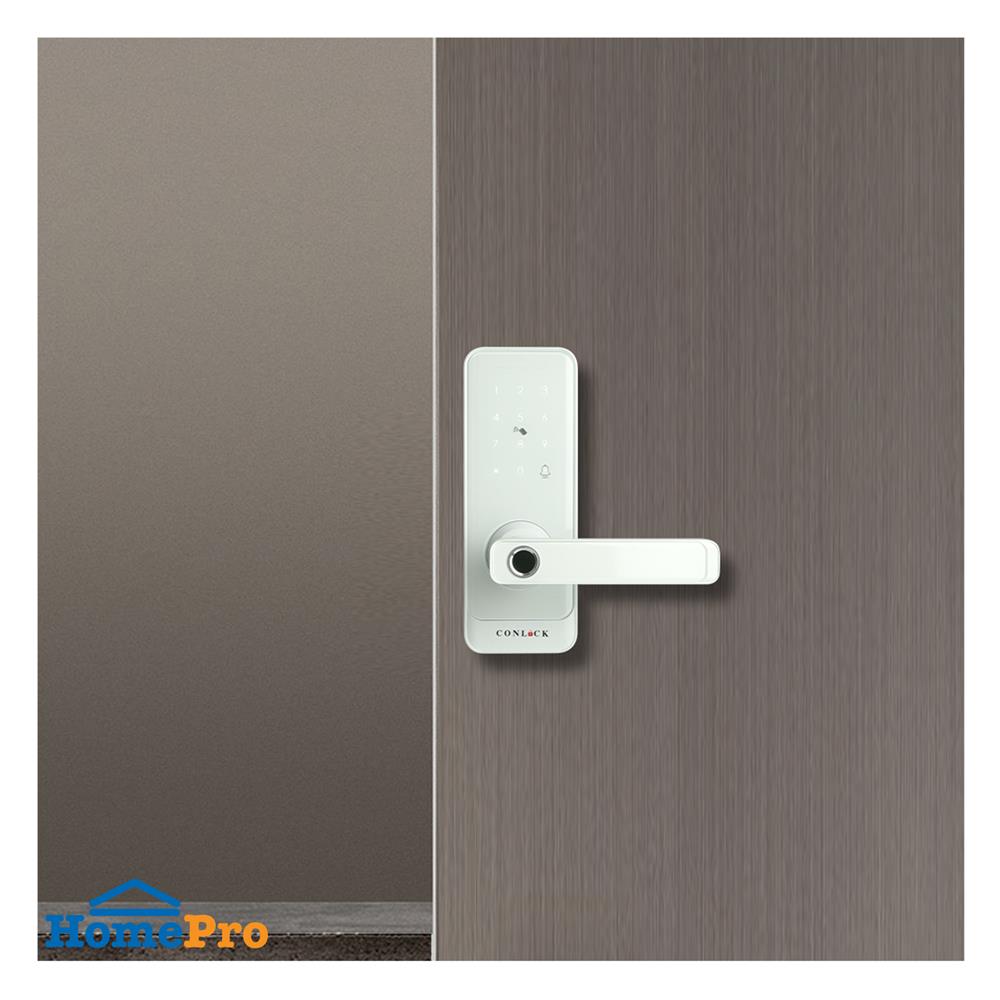 กลอนดิจิตอล CONLOCK CL-X3 สีขาว