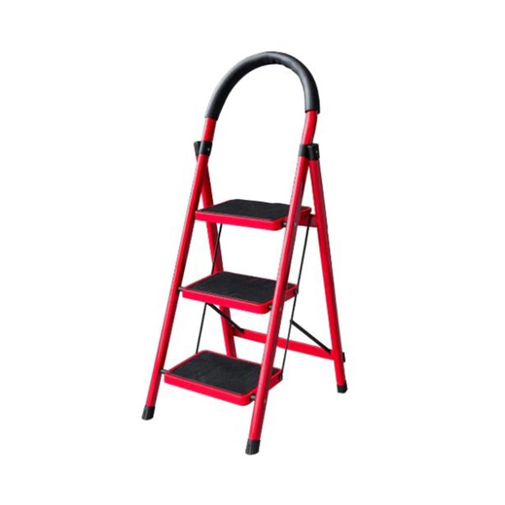 บันได STEP 3 ขั้น BARCO LSHL-003-R สีดำ-แดง