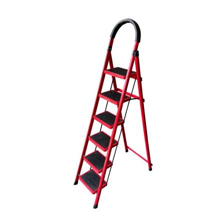 บันได STEP 6 ขั้น BARCO LSHL-006-R สีดำ-แดง_0