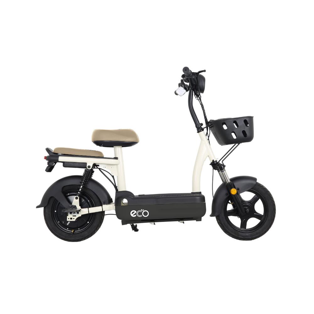 จักรยานไฟฟ้า EM ECO S1 531318825 สีขาว/ดำ