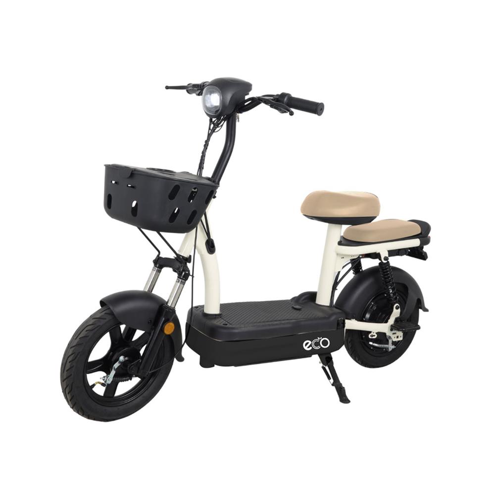 จักรยานไฟฟ้า EM ECO S1 531318825 สีขาว/ดำ