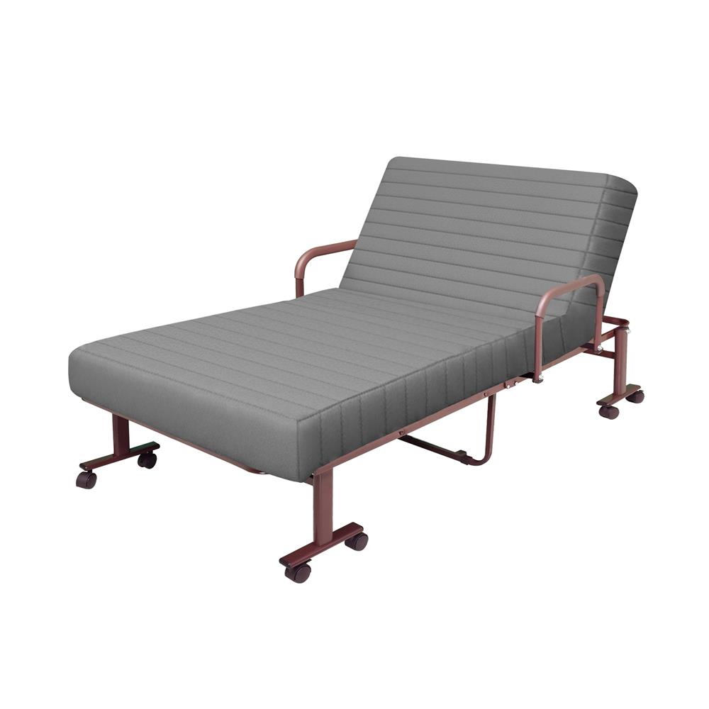 เตียงพับพร้อม TOPPER THAIBULL OLTLM5-250-90BLH สี GREY