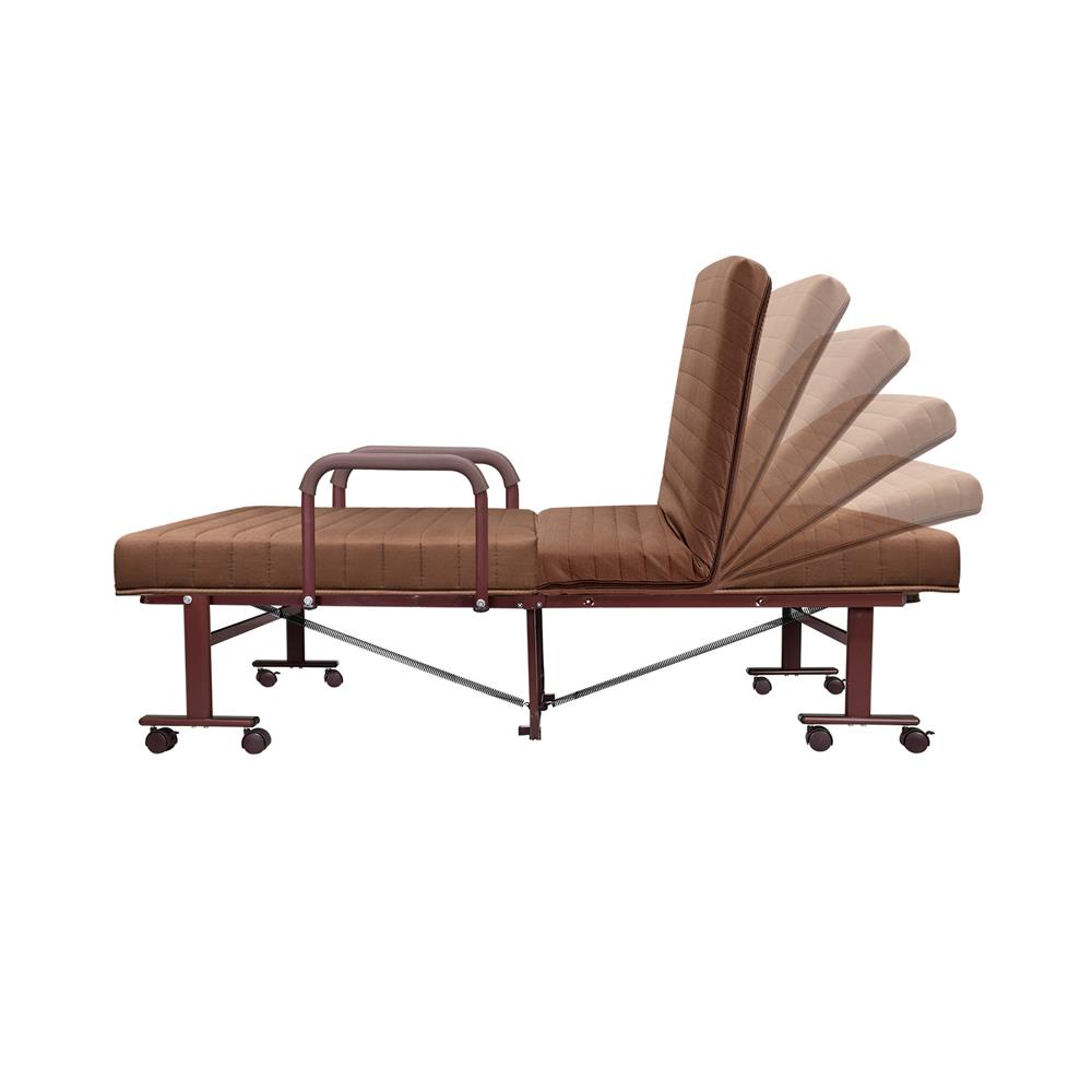 เตียงพับพร้อม TOPPER THAIBULL OLTLM5-250-90BLH สีน้ำตาล