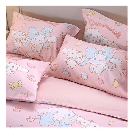 ชุดผ้าปูที่นอน 6 ฟุต (ชุด 6 ชิ้น) JESSICA CINNAMOROLL 20209-T025_1